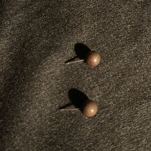 Vintage silver Stud Earrings. 2cm